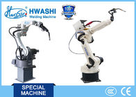 HWASHI Robotic MIG Arc Welding 6 Axis Industrial Welding Robot