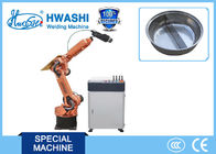 HWASHI Six Axis Laser Welding Robot Arm with stainless steel belt and Precision welding