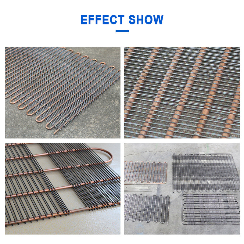 Hwashi Full Automatic Steel Wire Mesh Condensator Tubes de cuivre et soudage à points multiples