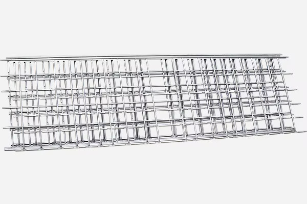 Cage tubulaire en acier inoxydable à tête unique
