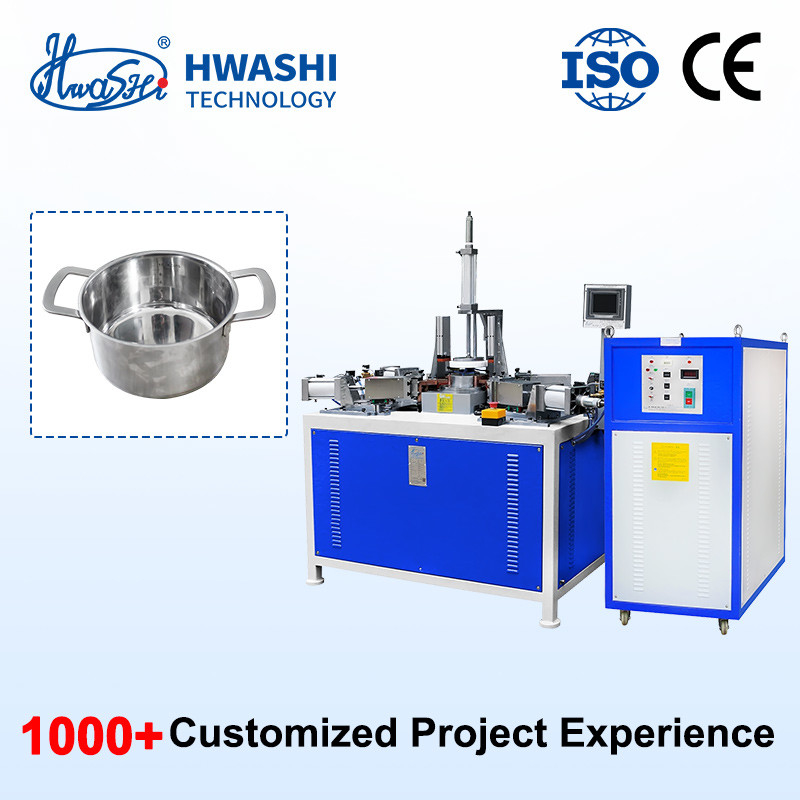 Machine de soudage à haute précision pour feuilles métalliques Tubes et cadres avec Hwashi Pot de cuisine en acier inoxydable