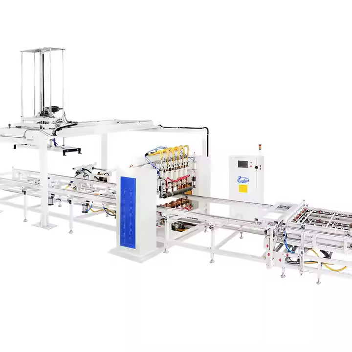 Machine de soudage automatique de la ligne de production IBC,machine de soudage à grille IBC,machine de verrouillage