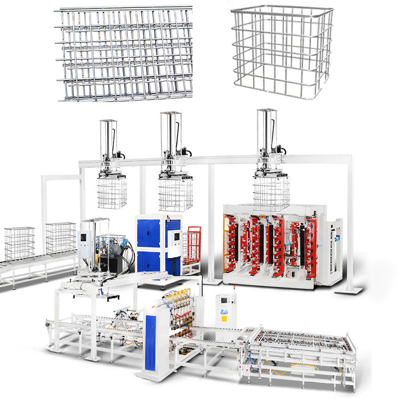 IBC Totes ligne de production contrôle intelligent conception modulaire soudage adaptatif consommation d'énergie interface conviviale