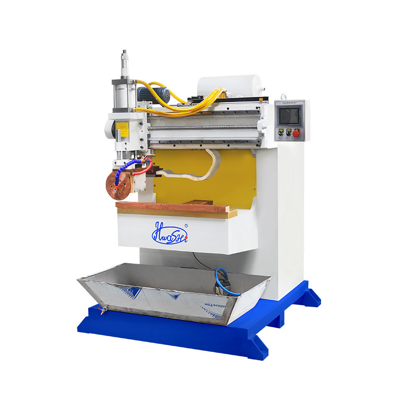 Hwashi soudage à haute vitesse longitudinale à couture soudage automatique de réservoir de carburant pour la fabrication à grande échelle avec des défauts minimes
