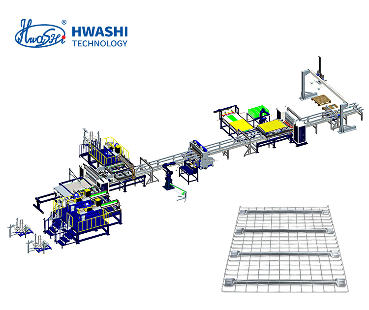 Automatisation de nouvelle génération pour les étagères à plateau grillagé – La chaîne de production de Hwashi est à la hauteur