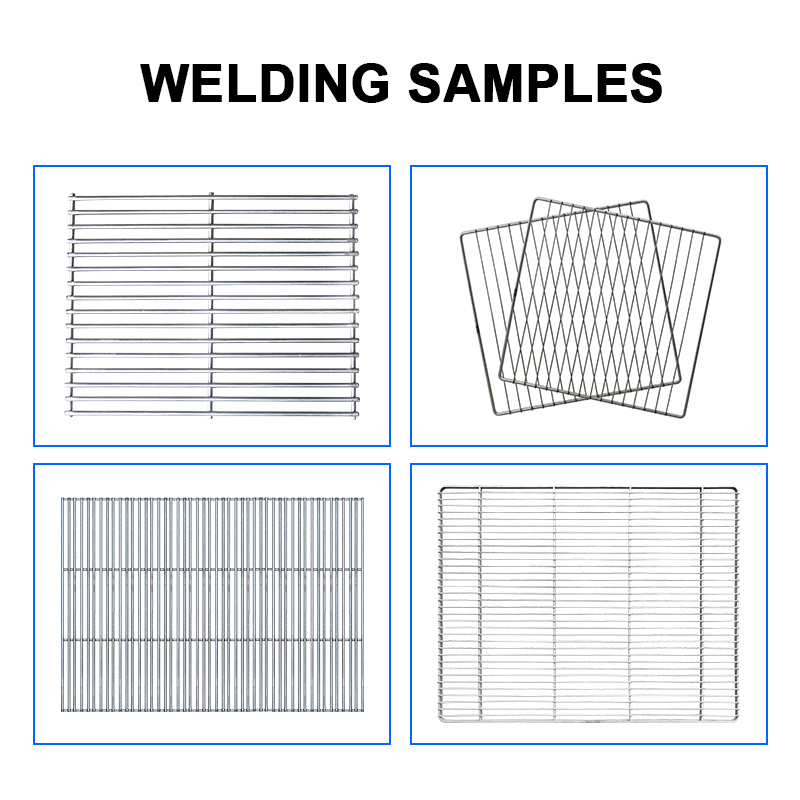 Hwashi Automatic Multi Point Refrigerating Condenser Wire Mesh Spot Welding Machine Low Carbon Steel Wire Mesh Welding