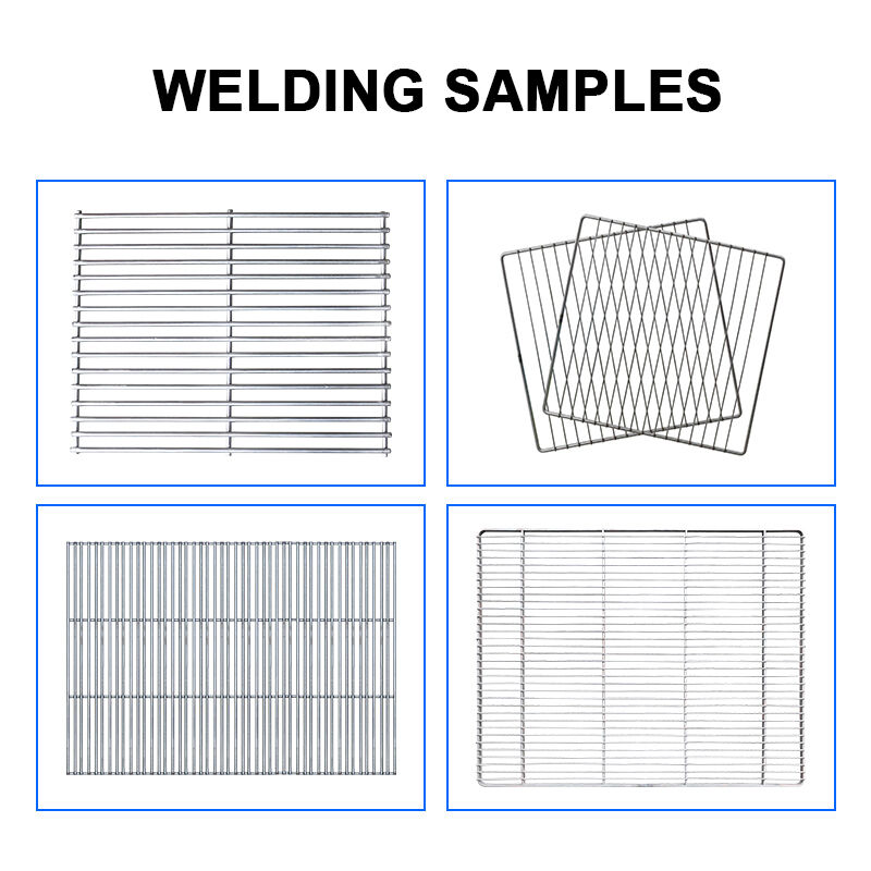 Machine de soudage à treillis métallique avec alimentation en courant continu MF à trois phases Largeur de soudage efficace 1200 mm et longueur de 3000 mm