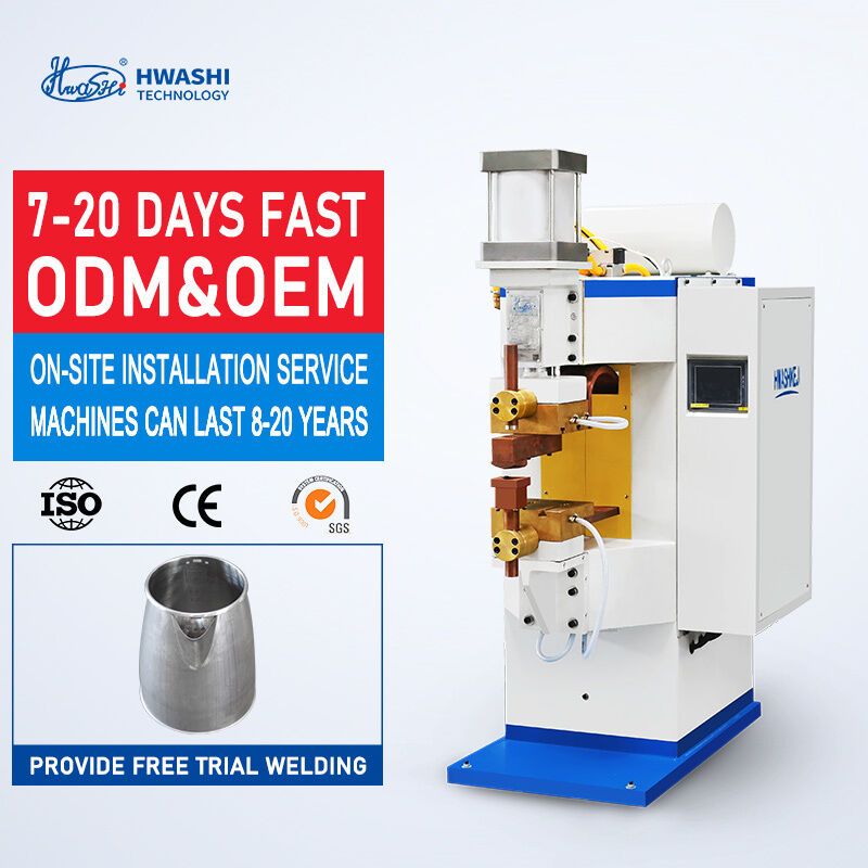HWASHI WL-MF-250K Poste à souder par points à onduleur moyenne fréquence de type vertical avec technologie 1000Hz pour le soudage constant de tôles métalliques