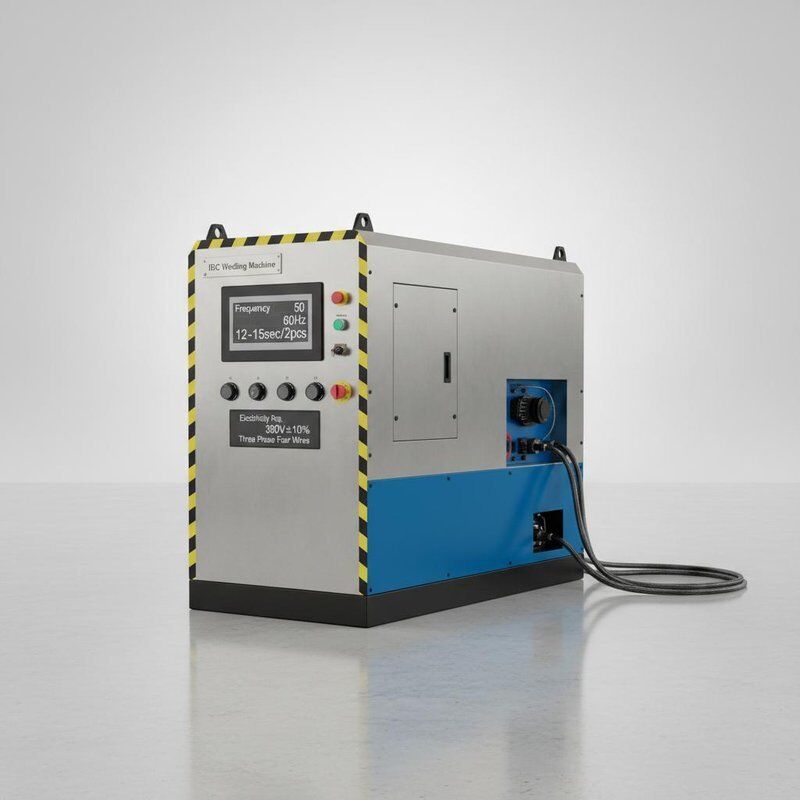 Fréquence 50 60 Hz IBC machine de soudage trois phases quatre fils 380V ± 10% Efficacité de la demande d'électricité 12 15sec par 2pcs