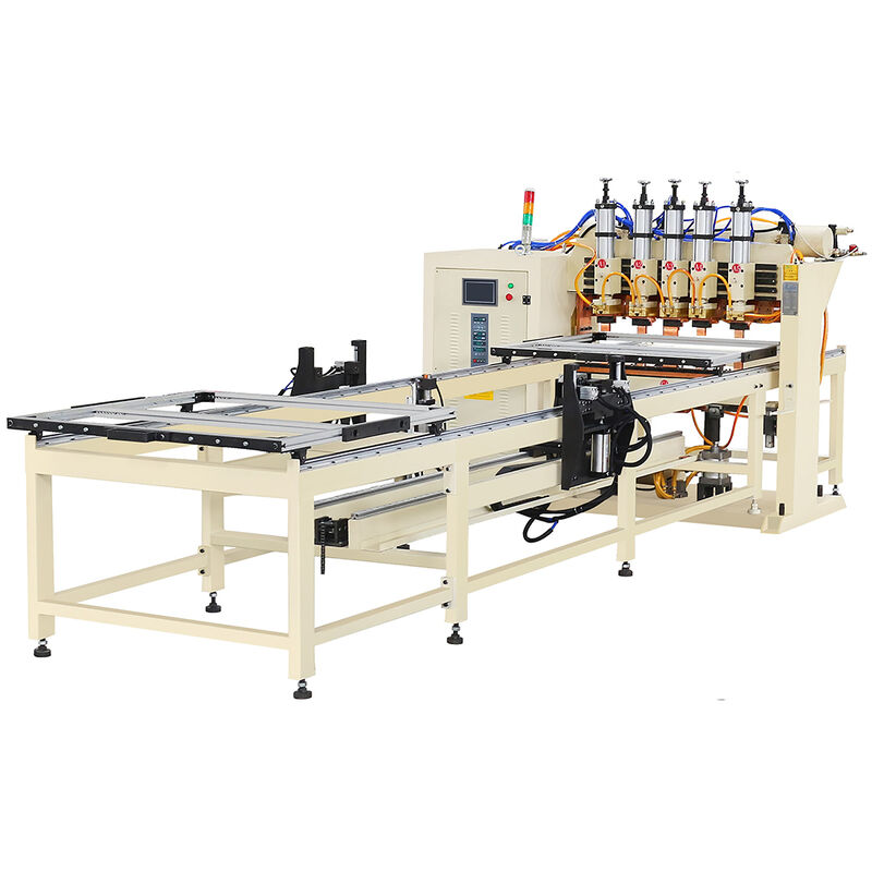 Automated High Speed Refrigerator Condenser Welding Machine with Customizable Wire Tube Welding and 600-1000mm Effective Width