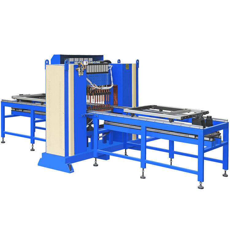 Hwashi AT-MF25K soudeur multi-points gantry avec alimentation par inverseur MFDC alimentation servo-alimentation et espacement réglable des électrodes pour raffermisseurs de tôle