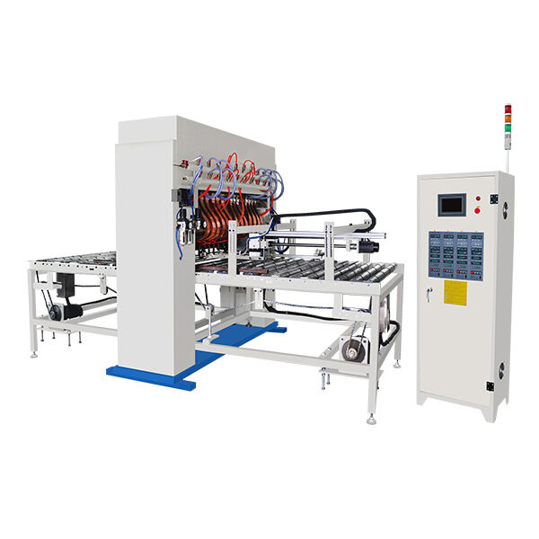 Hwashi AT-MF25K soudeur multi-points gantry avec alimentation par inverseur MFDC alimentation servo-alimentation et espacement réglable des électrodes pour raffermisseurs de tôle