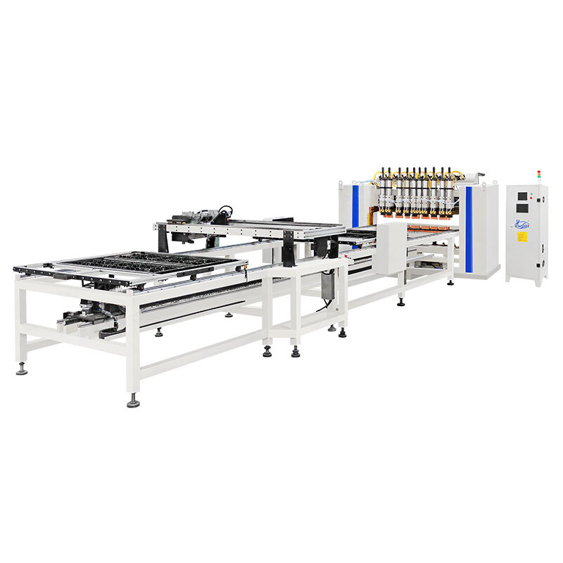 Machine de soudage automatique de treillis métallique CNC à configuration rapide avec système d'alimentation de fil intégré, largeur 1500 mm