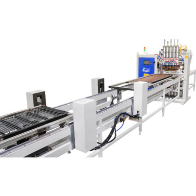 Six machines de soudure automatique principales de condensateur de réfrigérateur pour la chaîne de production de condensateur