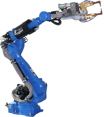 Robot de soudure industriel d'axe du système de contrôle 6 d'ordinateur de robot de soudage par points de HWASHI