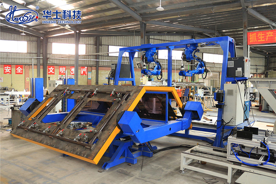 Machine de soudure robotique de bras de machine de soudure d'échafaudage de HWASHI
