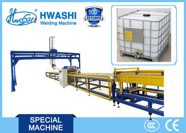 Machine de soudure tubulaire de maille de réservoir d'IBC 300A avec le système de déchargement automatique