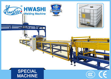 Fil tubulaire automatique Mesh Welding Machine de conteneur de Hwashi IBC