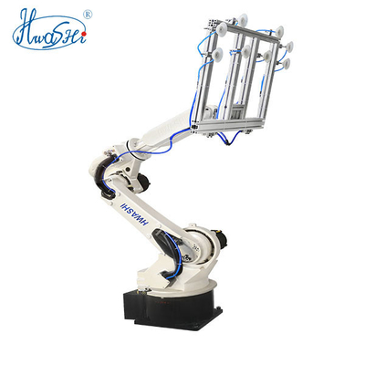 L'axe industriel des robots de soudure de HWASHI 6 prennent la bride de charge du manipulateur 10KG/50KG