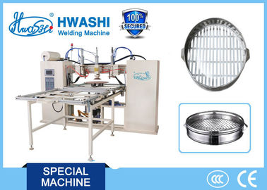 Machine de soudure de gril de vapeur de nourriture de Cookware, acier inoxydable de fil de soudeuses rondes de tache