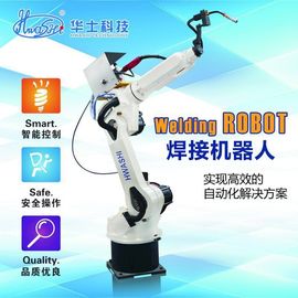 6 robots de soudure industriels de commande numérique par ordinateur de bras de robot d'axe usinent le robot de soudure automatique