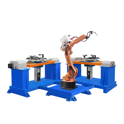 La boîte électrique TIG Welding Robot Unit Argon d'acier inoxydable courbent poste de travail robotique