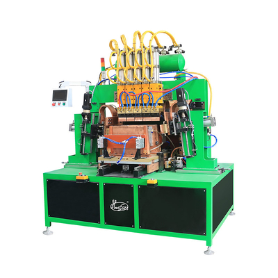 Chaîne de production faite sur commande de casier métallique d'acier inoxydable grande machine de soudage par points de panier en métal