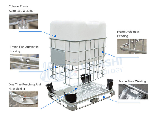 CE automatique de grande précision de temps de soudure de court-circuit de machine de soudure de cage d'IBC