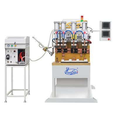 Machine de soudage automatique à noix d'alimentation en DC avec alimentateur à plaque de vibration