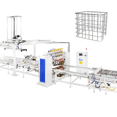 Container en vrac IBC Cage Tank Frame Production Line Machines de soudage