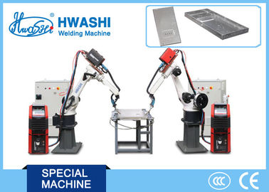 Machine de soudure robotique industrielle en aluminium précise de MIG de machine de soudure d'axe du robot de soudure de chat de plat 6