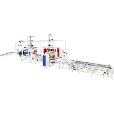 Machine de soudage automatique Hwashi pour réservoir d'eau IBC 1000L cadre de cage tubulaire en acier inoxydable