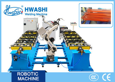 6- Machine de soudure robotique industrielle d'axe, soudeuse automatique du support MIG de stockage de fer