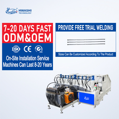 Machine automatique de pressage et de formage de tubes courts IBC de Hwahsi pour tubes de cadre IBC