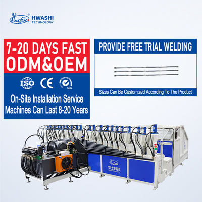 Machine automatique de pressage et de formage de tubes longs pour cadre en acier inoxydable IBC