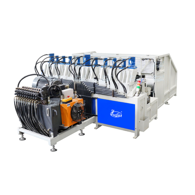 Machine de formage de tubes en acier inoxydable IBC avec système de commande PLC