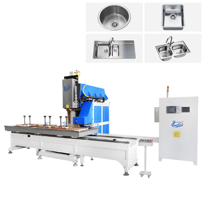 HWASHI éviers soudage polissage broyage machine à nettoyer pour Ss évier de cuisine en acier inoxydable