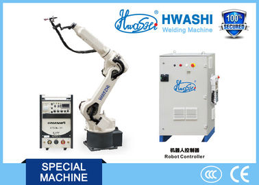 Bras d'axe industriel du robot de soudure de commande numérique par ordinateur de MIG/chat/magnétique 6 avec le moteur servo