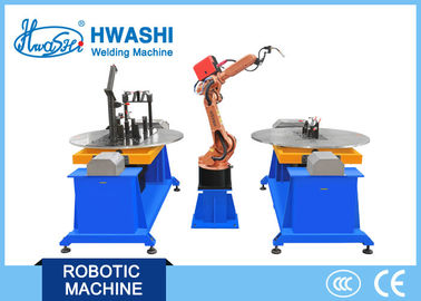 Robot de soudure automatique de cadre de motocycle, machine de soudure de MIG de robot industriel de cadre en métal