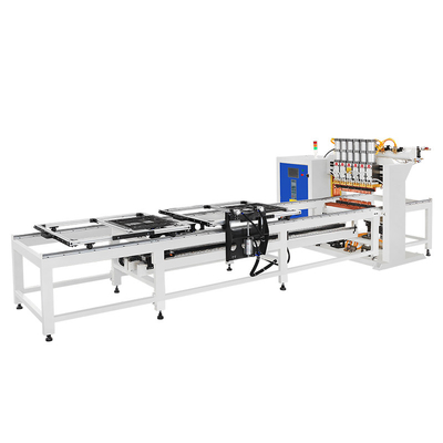 Équipement de soudage HWASHI Automatique de style gantry multi-tête machine de soudage en rangée pour filet de fil chaud produit fourni 2 - 8 mm