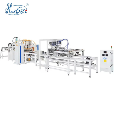 HWASHI équipement de soudage automatique gantry style multi-tête point ligne machine de soudage pour la clôture de treillis métallique dans le prix