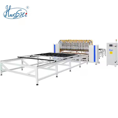 HWASHI Meilleur prix Machine de soudage automatique de panneau de treillis métallique, lave-vaisselle Plateau de fil/étagère de fil Machine de soudage au point