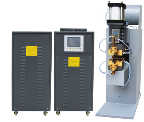 Machine de soudage par décharge de condensateur à tête unique pour pot antiadhésif en acier inoxydable