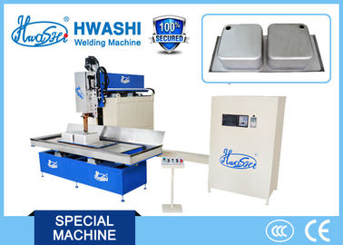 Temps en acier de Machine Adjustable Forming de soudeuse de Seamstainless d'évier de commande numérique par ordinateur de HWASHI
