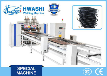 Machine de soudure automatique tête de six de grillage de condensateur de réfrigérateur de Hwashi WL-MF-160K