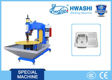 Machine manuelle de soudure continue d'évier de cuisine de HWASHI WL-MF-100K