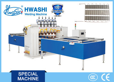 Machine automatique de soudage par points de grillage de condensateur de réfrigérateur de WL-SQ-MF160K