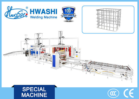 Machines de production de cage de réservoir de 400KVA IBC soudant la poinçonneuse