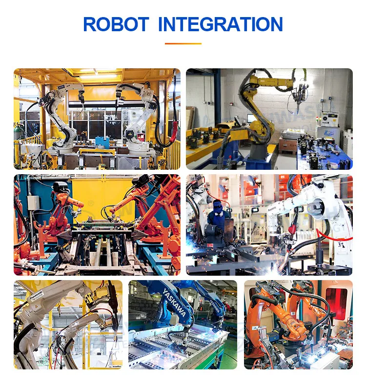 Machine de soudage CNC industrielle Hwashi Robotique à 6 axes avec servo, robot de soudage à bras positionneur, robot de soudage automatique TIG 14