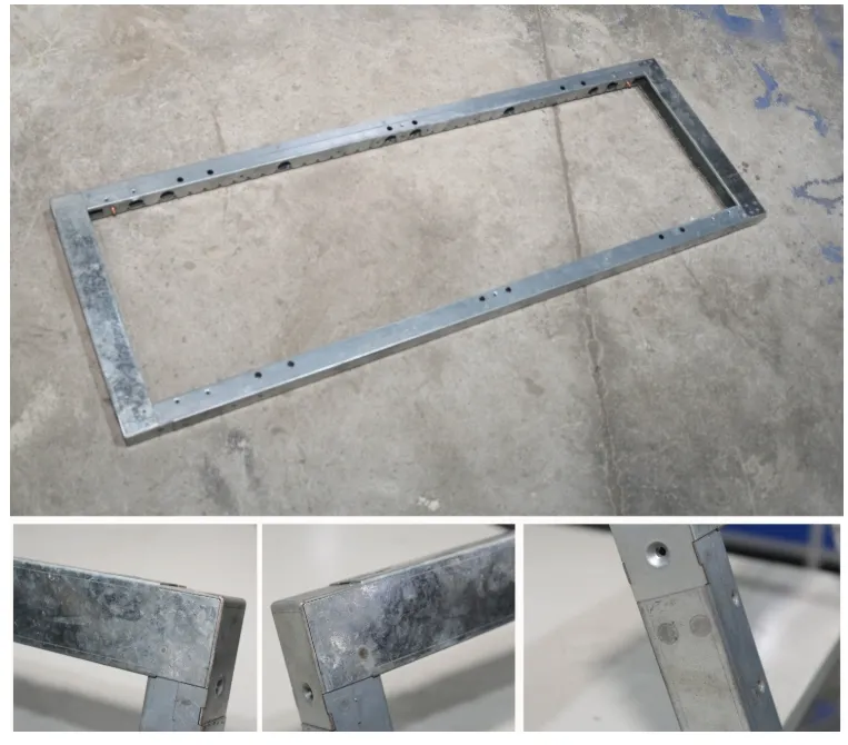 Hwashi CNC Sept 7axes double tête de tôle de soudage à points, soudeur automatique de tôle pour Squatrack 4